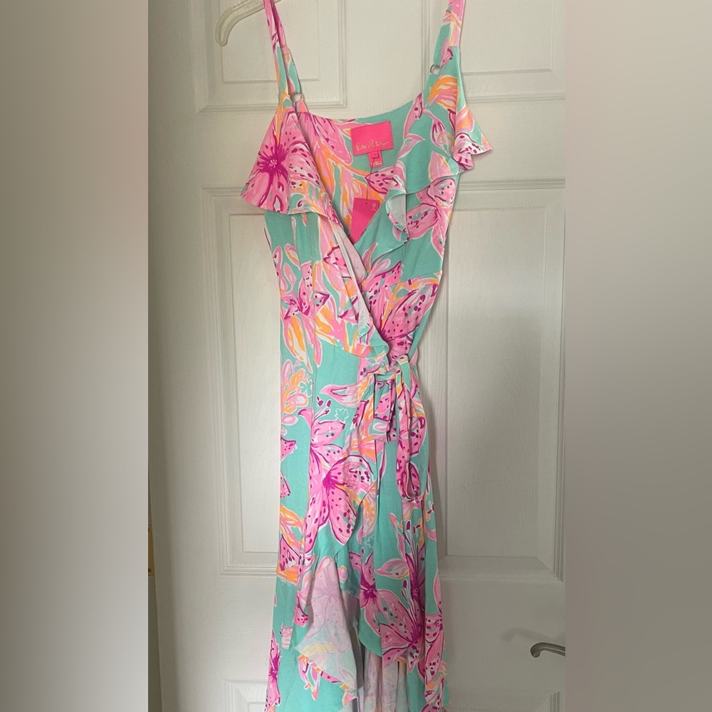 Lilly Pulitzer Fontaine Wrap Dress NWT